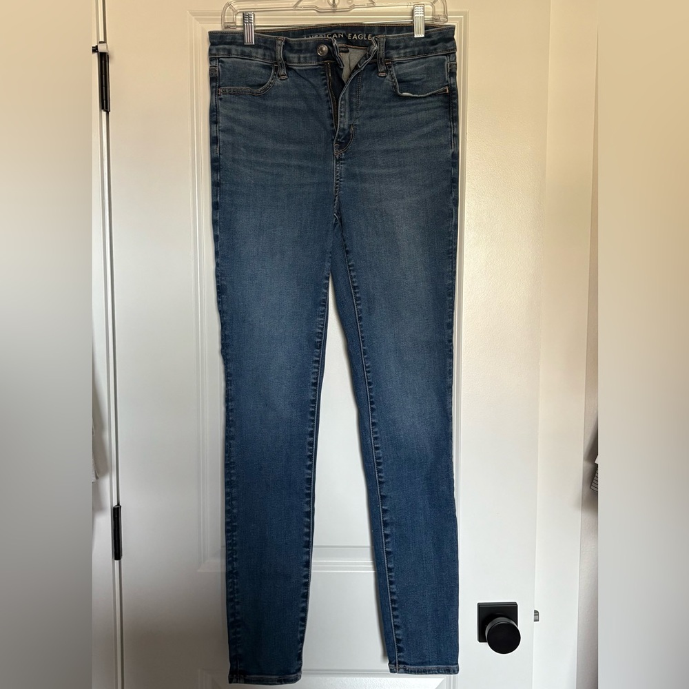 American Eagle Outfitters Blue Skinny Leg Jeans